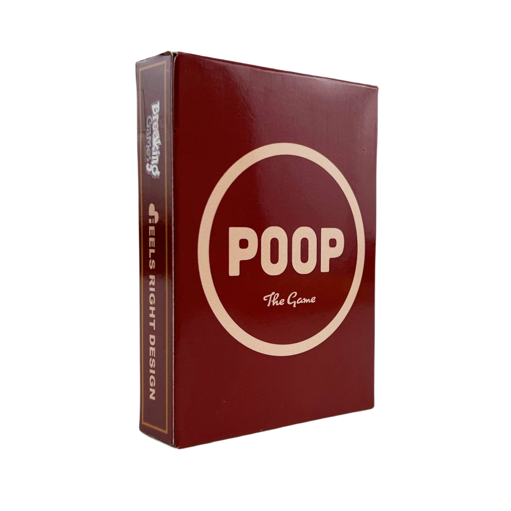 Poop The Game เกมกระดานที่เป็นมิตรต่อครอบครัว เกมสําหรับผู้ใหญ่ เกมไพ่กลางคืนสําหรับผู้ใหญ่ วัยรุ่น เด็ก