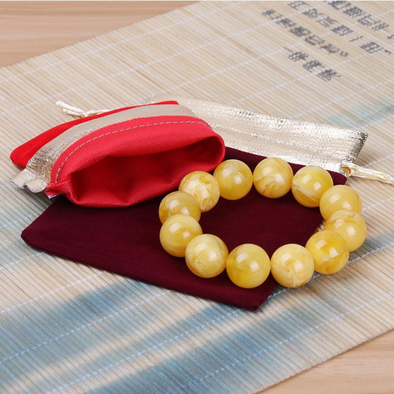 Saco do armazenamento do veludo do cordão, presente, serapilheira, pacote da jóia, forma