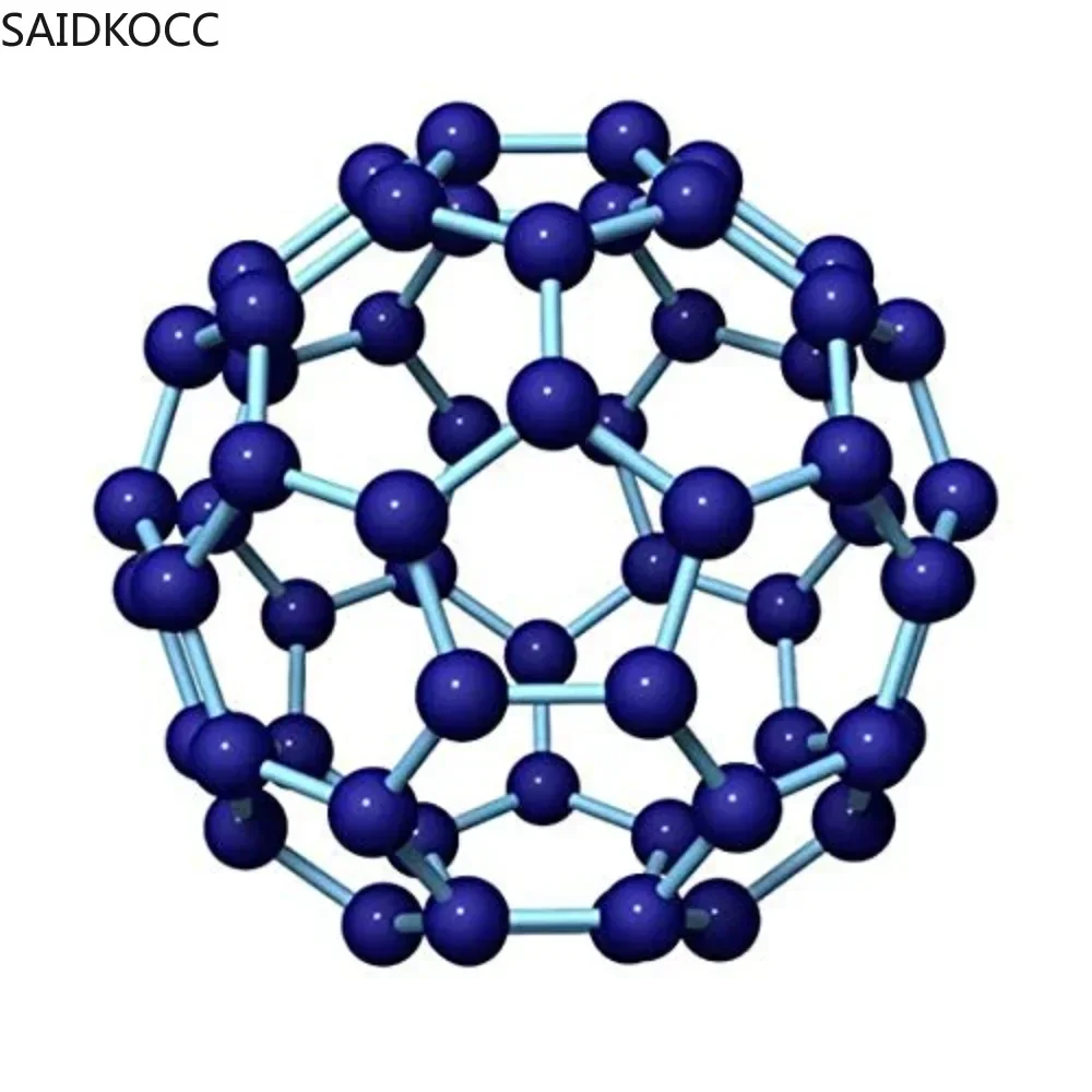 SAIDKOCC 99.5% 99.6% Fullerene C60 Powder Carbon 60 1gram in Glass Vial--Same Day Priority Shipping