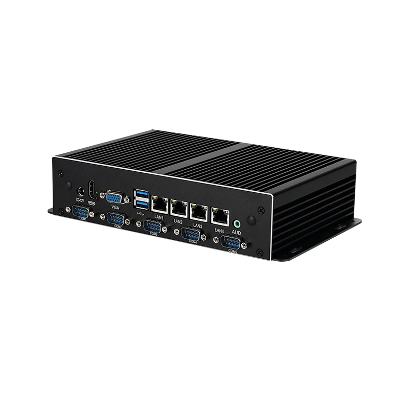 Промышленный ПК XCY X26A 6xDB9 RS232 RS485 4xEthernet Intel Core i7-4600U i5-4300U i3-5005U 6xUSB HDMI VGA LVDS WiFi 4G SIM