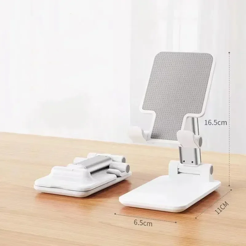 Flexible Foldable Phone  Tablet Holder - Adjustable Desktop Stand for All Devices  Ideal for Live Streaming  Lazy Use
