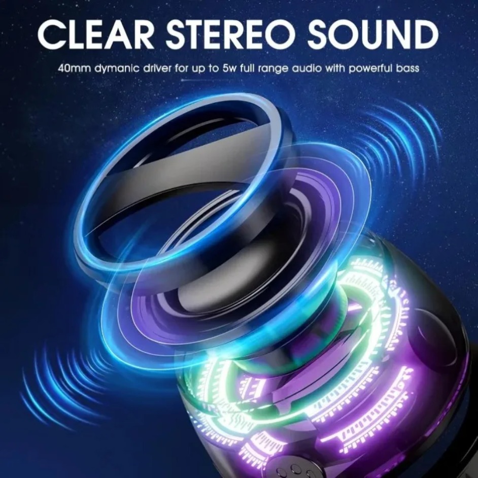 Bluetooth 5.3 magnetische draagbare Bluetooth-luidspreker G200 Mini-klankkast Magnetische Bluetooth multifunctionele RGB-luidspreker