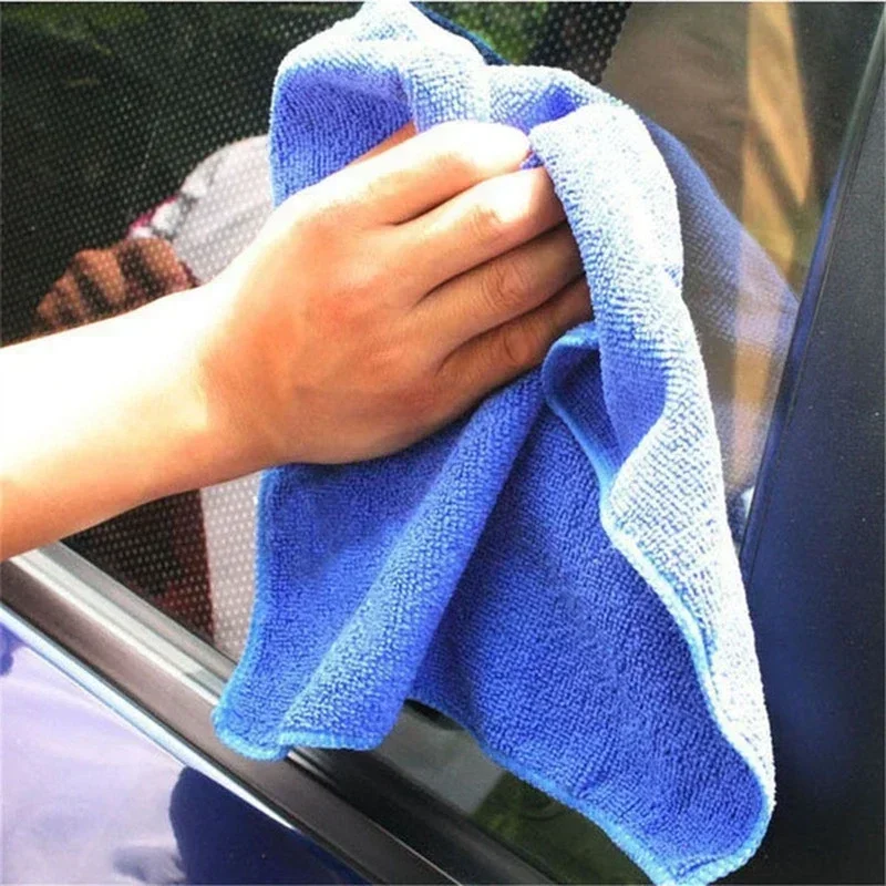 Toalhas de microfibra para lavagem de carro, pano de secagem, panos de limpeza doméstica, detalhamento automático, pano de polimento, ferramentas de limpeza doméstica, 10-20 peças