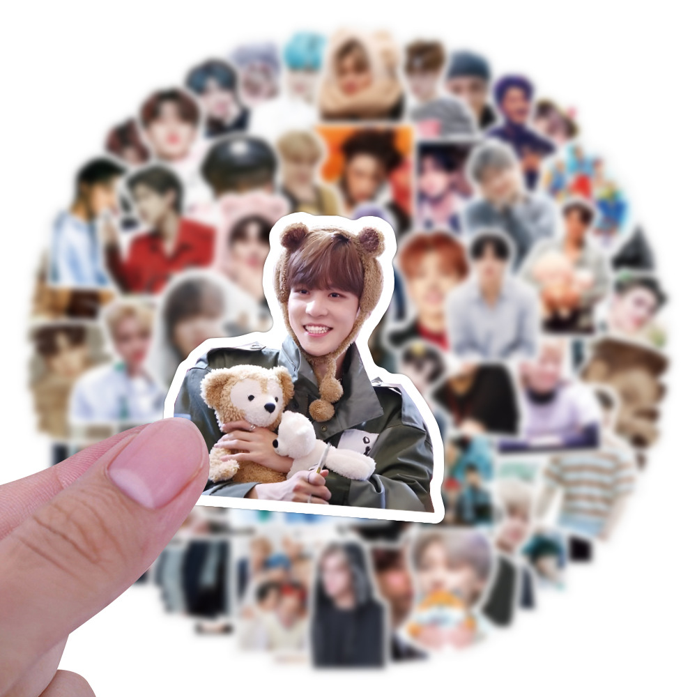110 ピース/セット Kpop アイドルステッカー ATEEZ 飾るステッカーファンギフト