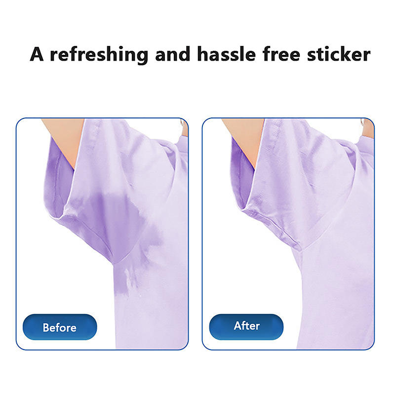 Almohadillas antisudor desechables para axilas, desodorantes, pegatina absorbente para el sudor, 10/20 piezas