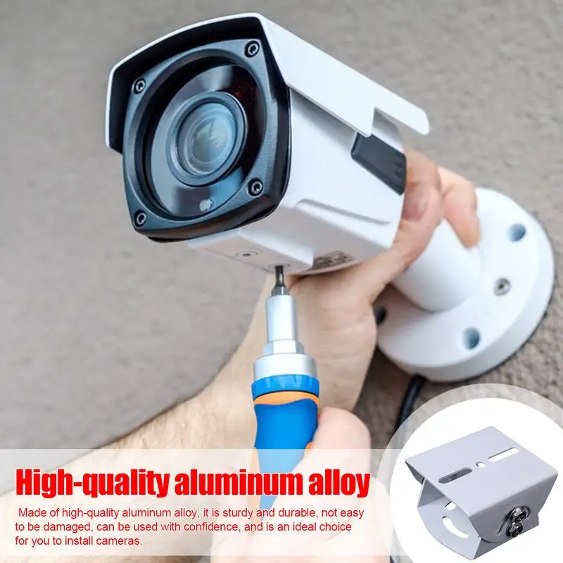 Soporte Universal para cámara de seguridad, accesorio ajustable para cámara de vídeo, pico de pato, 2D
