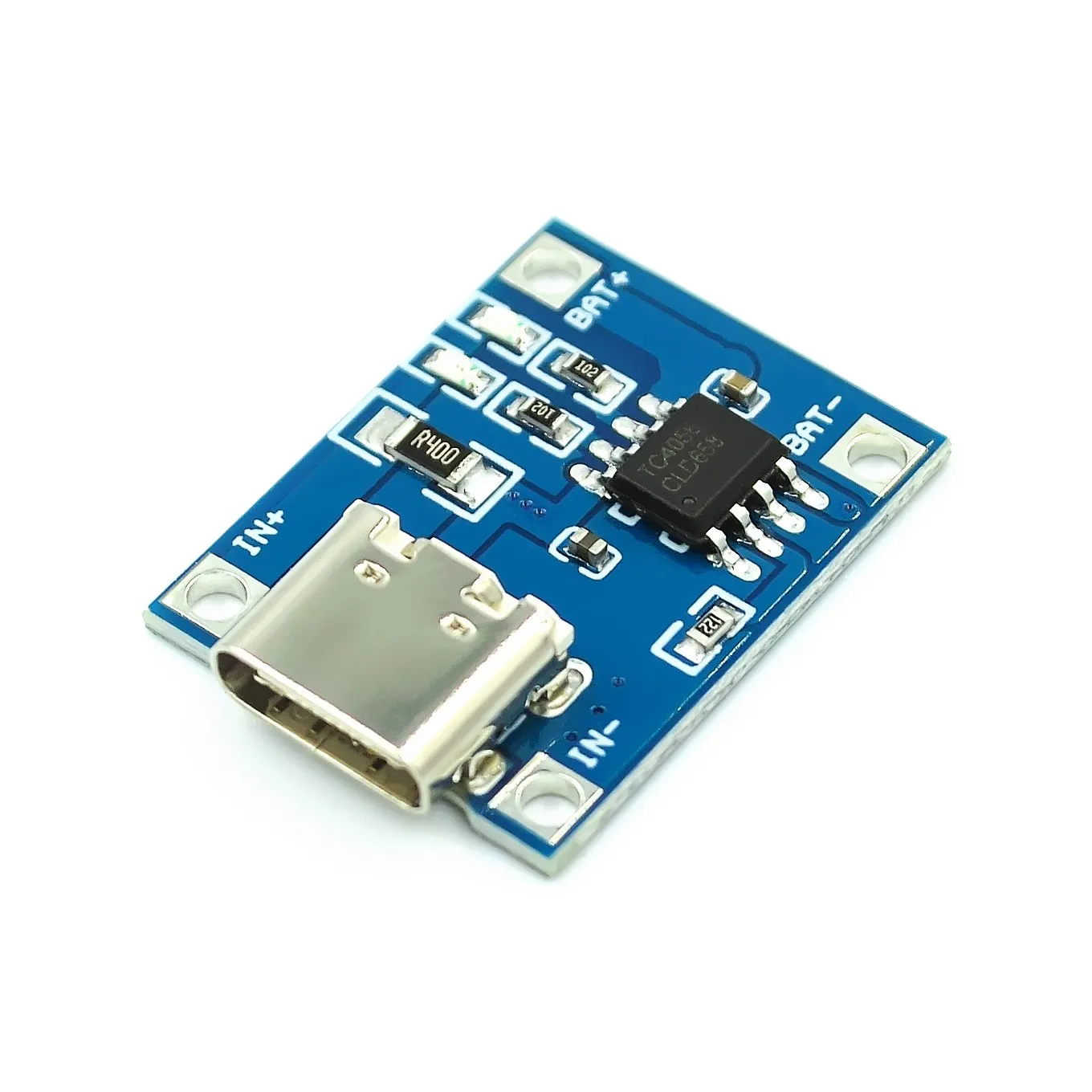 10 unids/lote 5V Micro USB 1A 18650 de carga de la batería de litio con protección Módulo de cargador