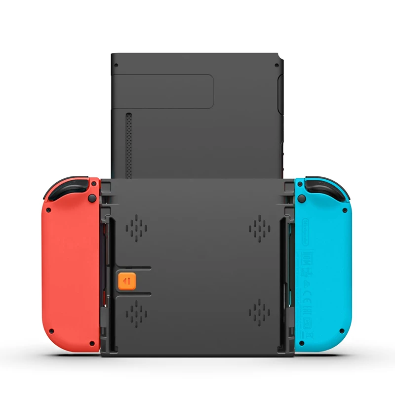 Accesorio de mano con agarre abatible en modo retrato para Nintendo Switch, oriente en modo Vertical, funciona con soporte de empuñaduras OLED Joy-con