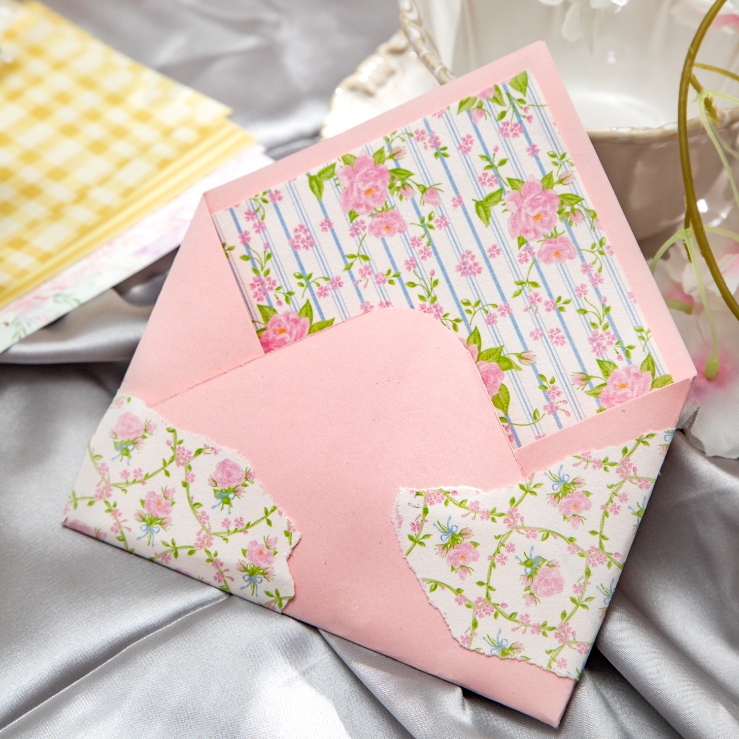 50 Sheets Vintage Floral patter Materials Paper DIY Scrapbooking Decor Craft Paper Collage Junk Journal Aesthetics Stationery