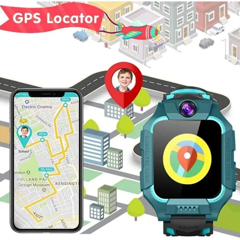 Xiaomi キッズスマートウォッチ SOS 紛失防止 GPS 位置カメラ Sim カード通話 IP67 防水スマートウォッチ Ios Android キッズギフト