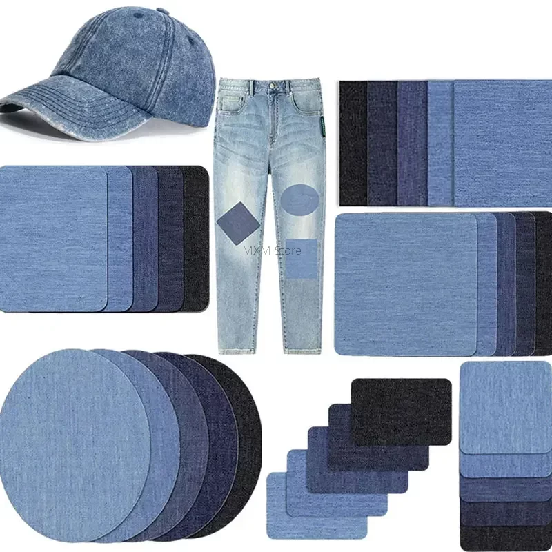 Джинсовые джинсовые нашивки, нашивки для одежды, суперклей, наклейки для одежды, гладильные штаны, швейная ткань, принадлежности для одежды «сделай сам»