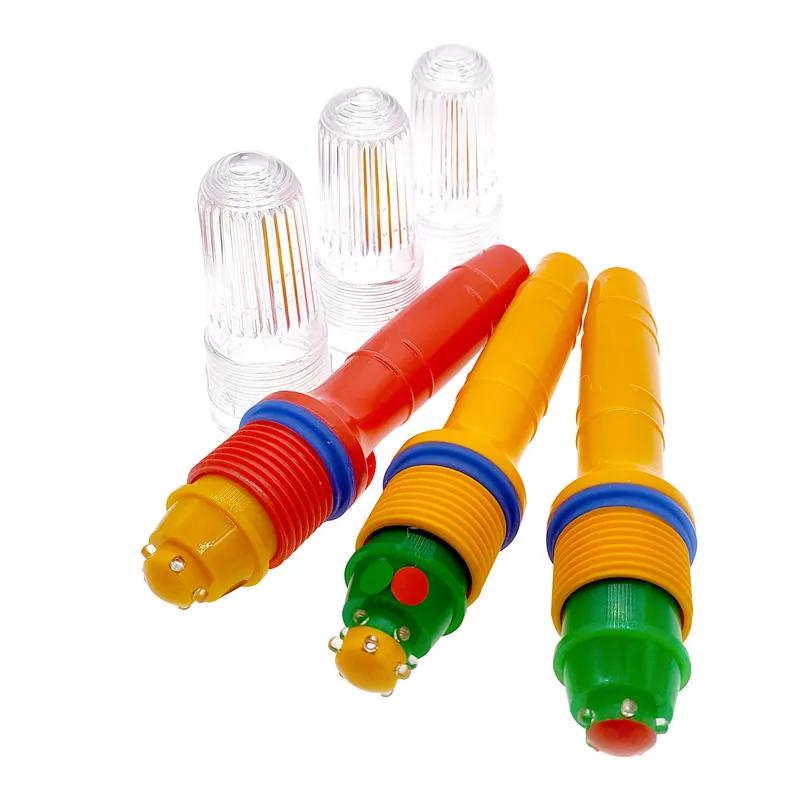 1Pcs Fishing Light Underwater Net Beacon Buoy Signal Light Indicator Light Lures Fish Finder Lamp Flashing