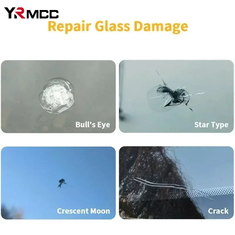 Car Glass Cracked Repair Tool Upgrade Auto Windshield Nano Repair Fluid Windscreen Scratch Crack Restore Car Window Repair Tools