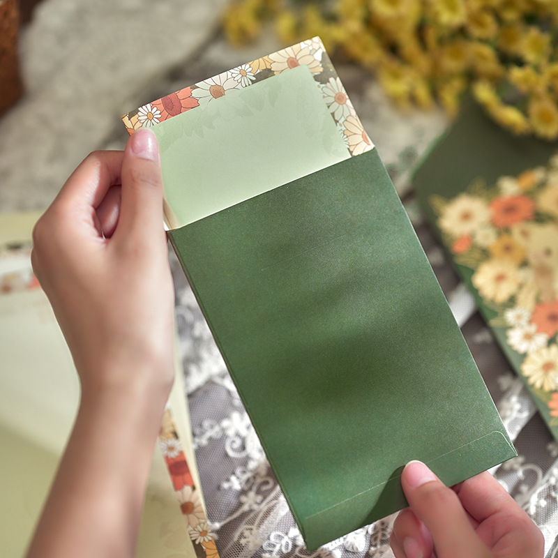 9 pçs/set coreano bonito urso coelho envelope conjunto de papel de escrita para casais amigos desejos de aniversário carta romântico papelaria presente