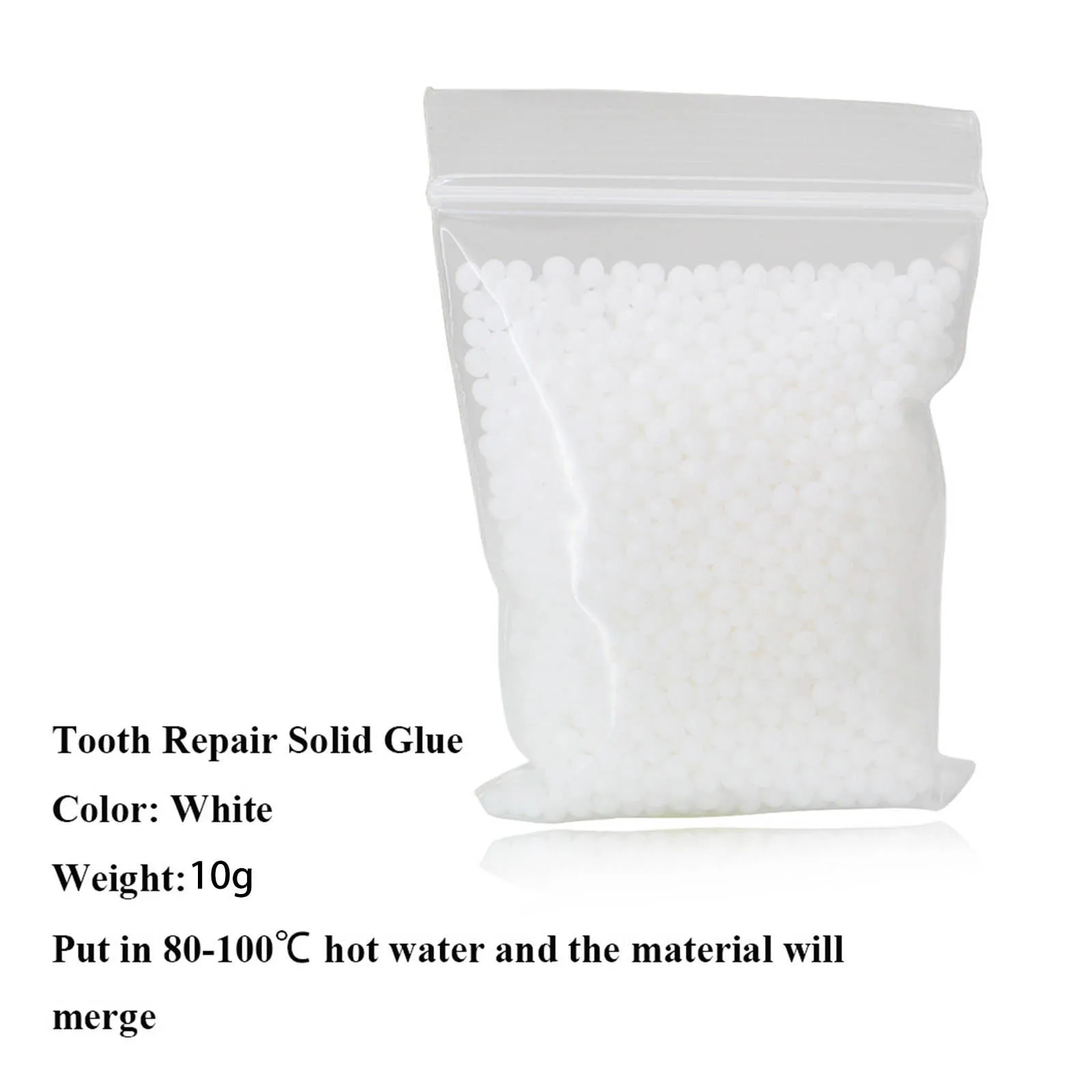 10G Temporary Tooth Solid Glue Fix Missing Broken Gaps Filling Temporary Veneer Teeth Replacements Molding Beads