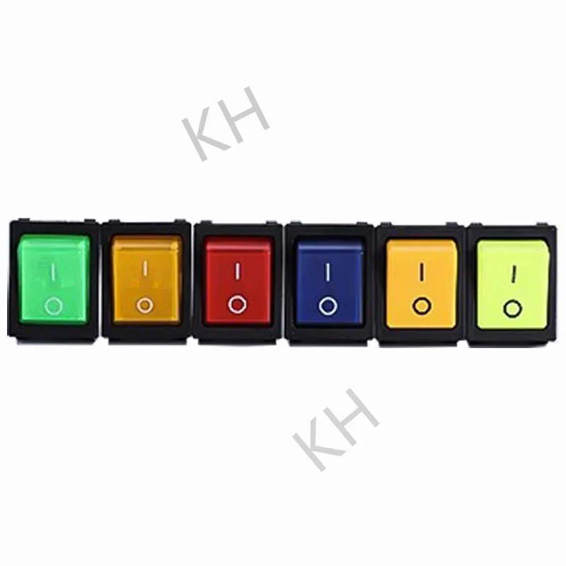 1 PCS,30/40A 250V AC High Current,ON/OFF,Special for Eelding Machine,KCD4,Sterling Silver Point,Rocker Power Button Switches