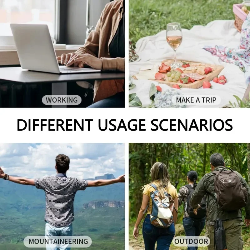 Capacità tenuta in mano con borsa termica con tracolla, borsa per il pranzo, borsa per il pranzo impermeabile ispessita per studenti.