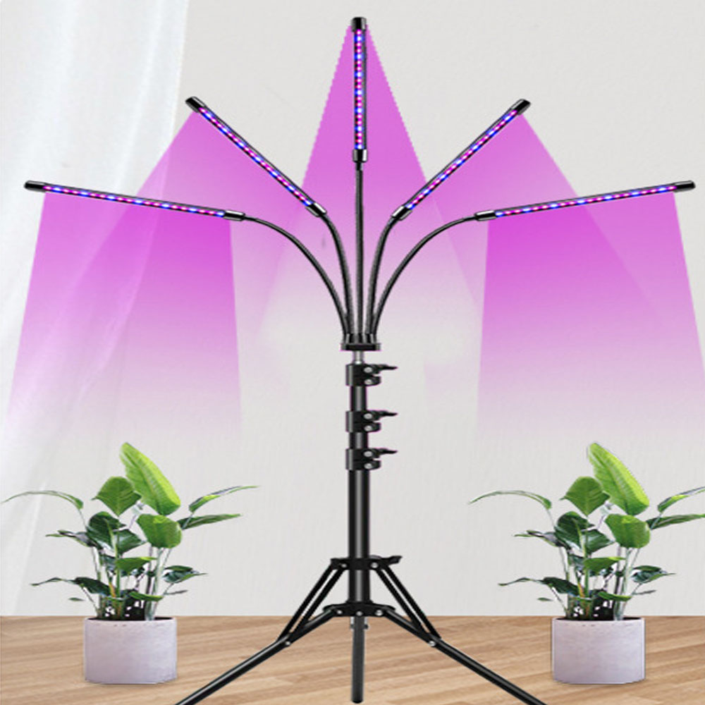Stativ USB Phyto Lampe Voll spektrum Hydro ponik Birne LED wachsen Licht Zimmer pflanzen Lampe Gewächshaus Gemüse Blume Phytolamp wachsen Box