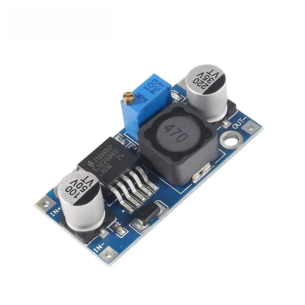 Convertitore buck LM2596S da 5 pezzi Convertitore da CC a CC Regolatore di tensione ad alta efficienza Convertitore buck da 3,0-40 V a 1,5-35 V regolabile