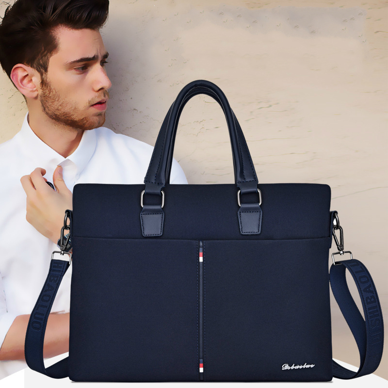 2024 neue lässige Herren Business Aktentasche Herren Handtasche Oxford verschleiß feste Umhängetasche männliche Schulter Büro taschen Bolso Hombre
