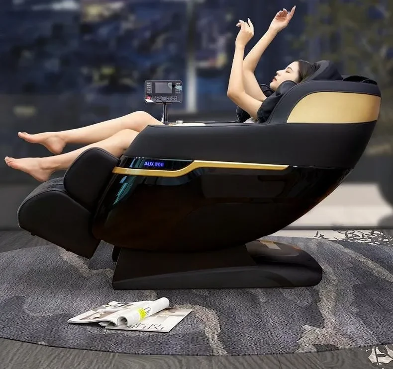 C124 2024 Moderner Integra 3D-Massagestuhl, umfassende Ganzkörpermassage mit Massagestuhl mit Zero-Gravity-Funktion
