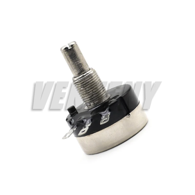 RV24YN20S 1 Juego/3 uds potenciómetro de película de carbono 1K 2K 5K 10K 20K 50K 100K 1M Ohm cono giratorio único con perilla A03 con Dial