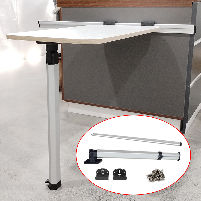 RV mit Desktop-Platine, abnehmbares, verstellbares Klapptischbein, RV-Außentischbein aus Aluminiumlegierung, Camper-RV-Zubehör
