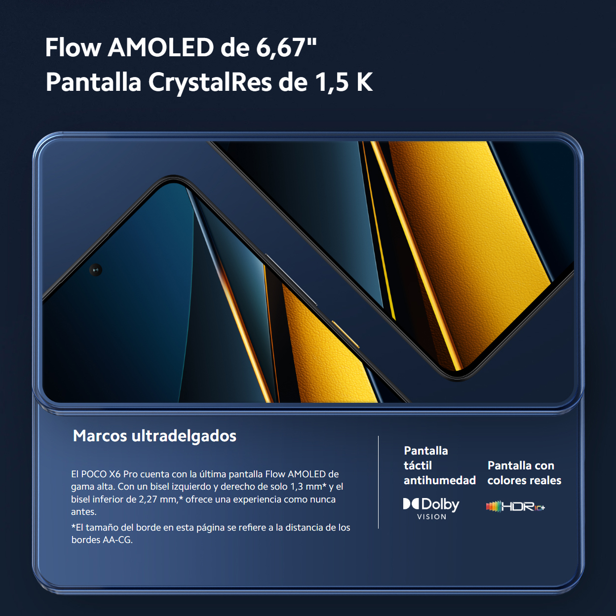 Xiaomi POCO X6 Pro 5G, 8 Go, 256 Go, 12 Go, 512 Go, NDavid EU Charger, Global Version, Mobile Phone