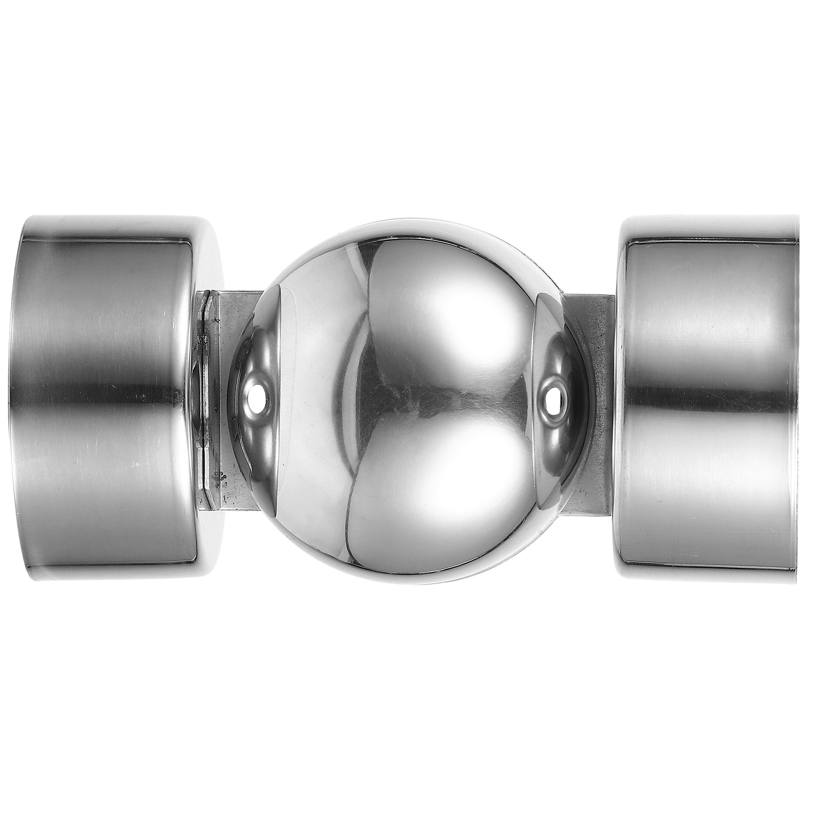 Universal Handrail Pipe Connector Stainless Steel Structural Fitting for Cable Railing Stair Tube Mounting Residential