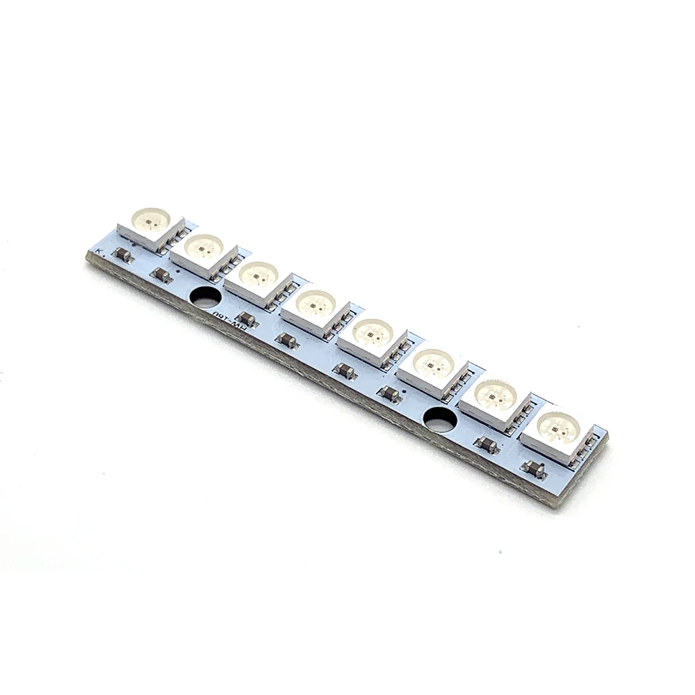 8-bit Ws2812 Rgb-farbe Led Modul 5050led Lampe Perlen Gebaut-in Farbe Stick Gerade Bord diy