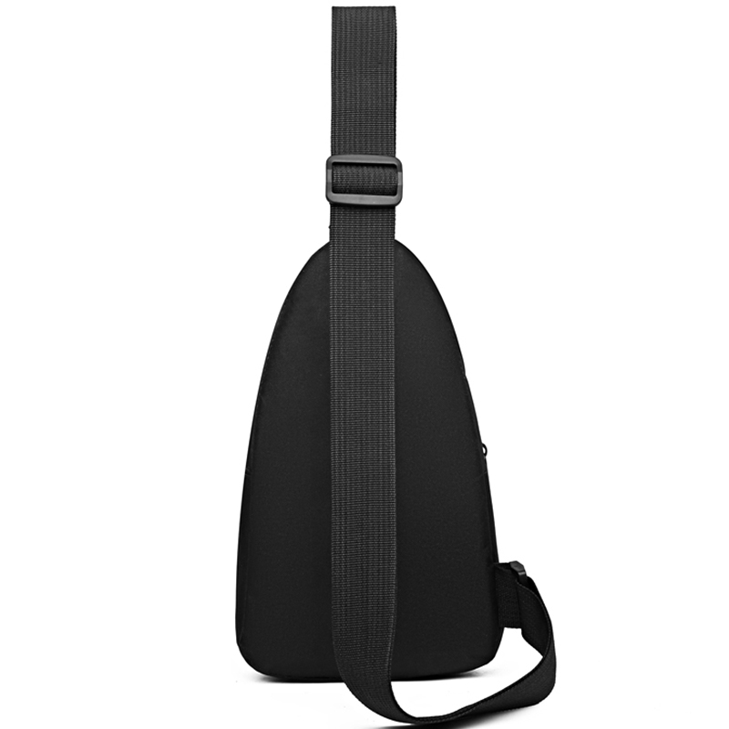 Bolsa quadrada neutra para homens e mulheres, perfeita para viagens ou negócios, com design impresso digital.