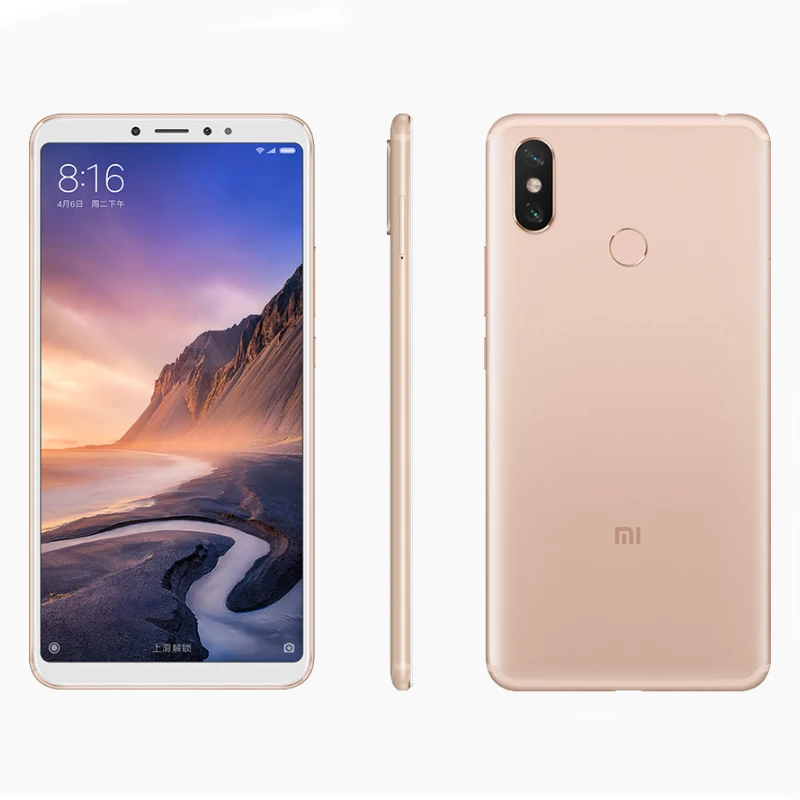 Xiaomi Max 3 Snapdragon 636 Smartphone 6,9 polegadas Tela Grande 12MP Bluetooth 5.0 Telefone Androidusado