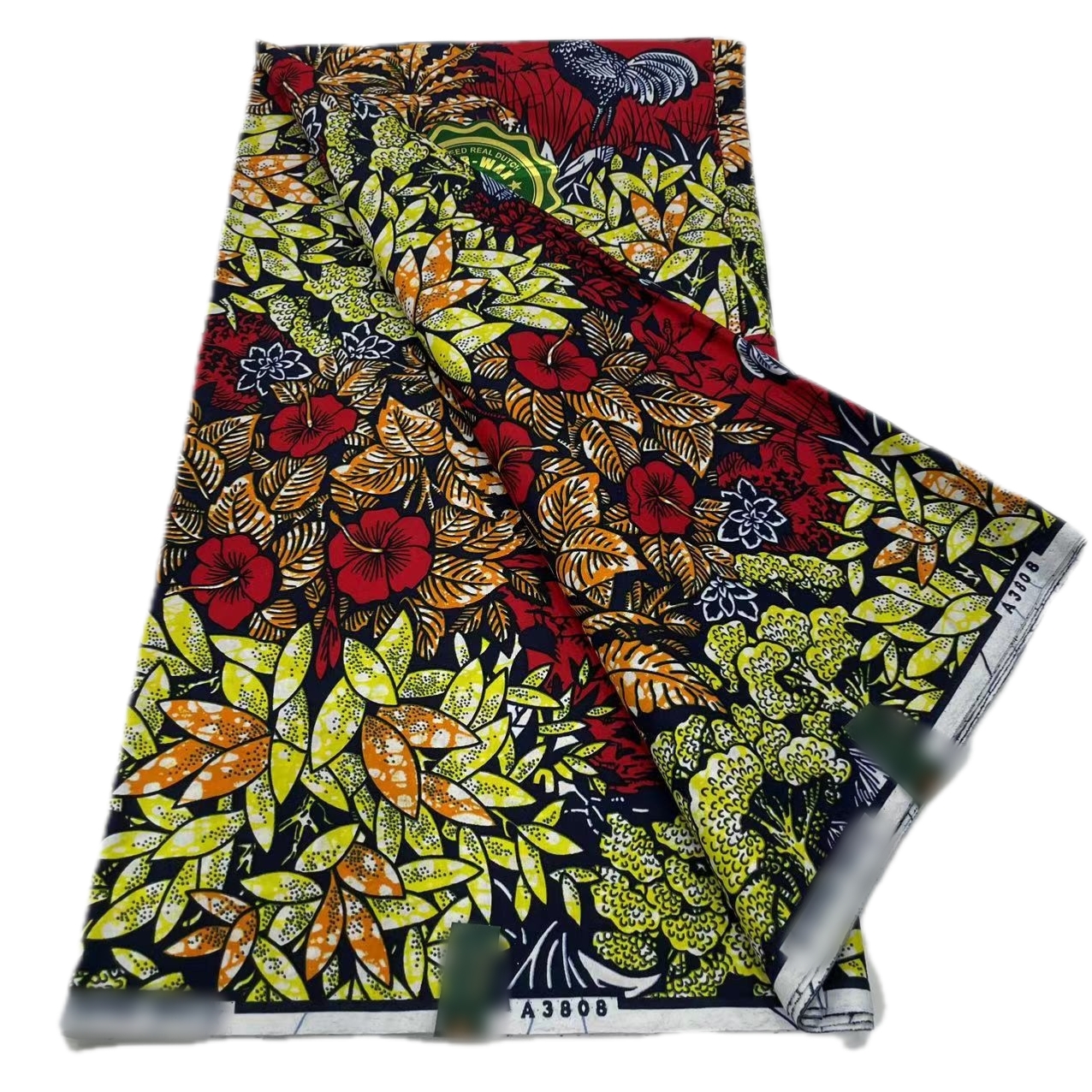 อังการาผ้าขี้ผึ้งคุณภาพสูงขี้ผึ้งแอฟริกันพิมพ์ผ้าผ้าฝ้าย 100% นุ่มแอฟริกันรับประกัน Veritable จริงสําหรับชุด