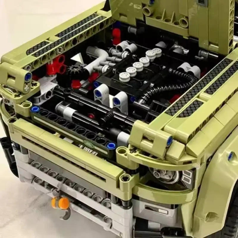 2573 pz MOC Tecnico Terra Fuoristrada Defender Auto Building Blocks 1:8 SUV Assemblare Mattoni Veicolo per I Ragazzi Regalo Per Adulti Complementi Arredo Casa