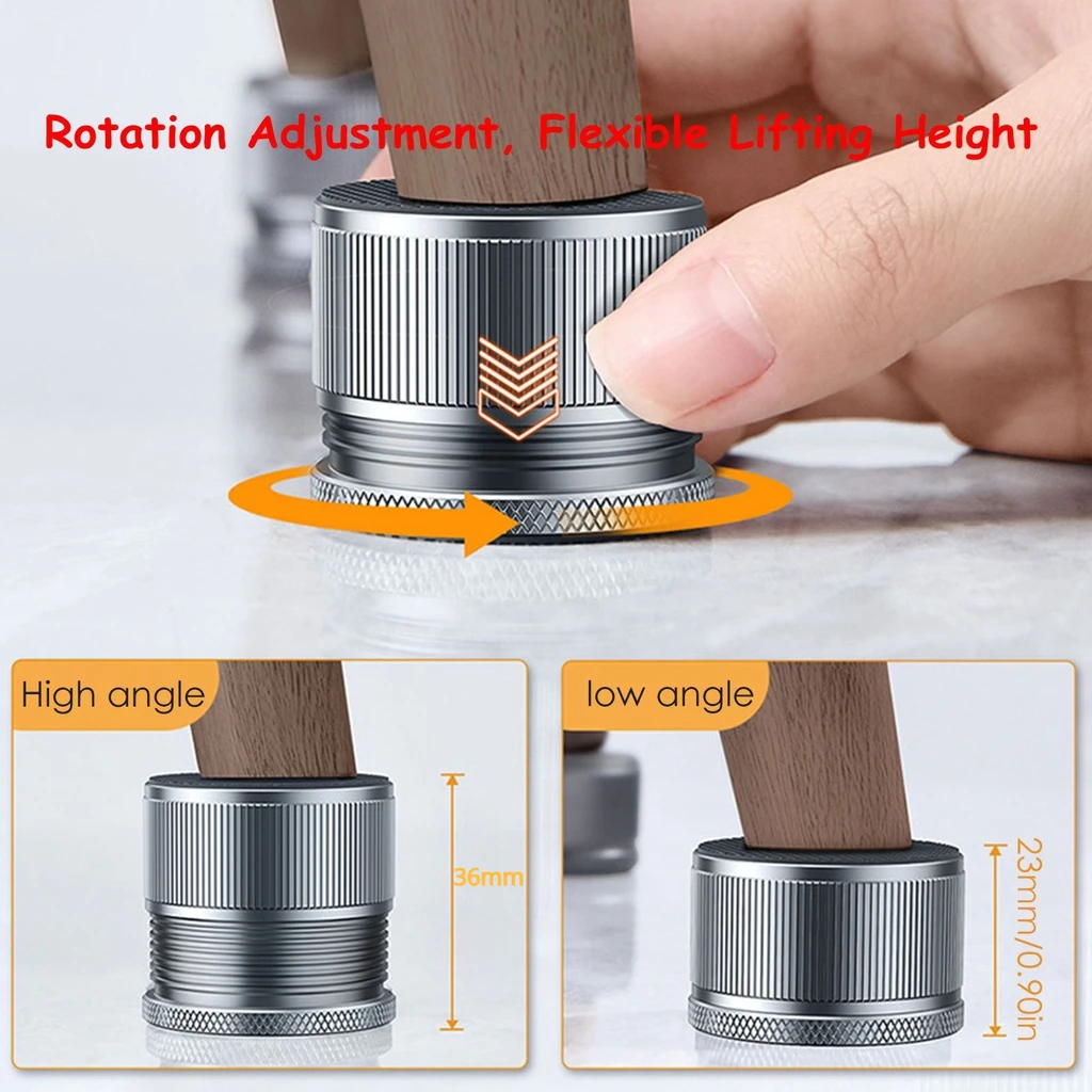 Eary 2/4 pçs metal móveis perna booster almofada cama riser altura ajustável sofá pés protetor de chão washmachine perna aumentar cusion