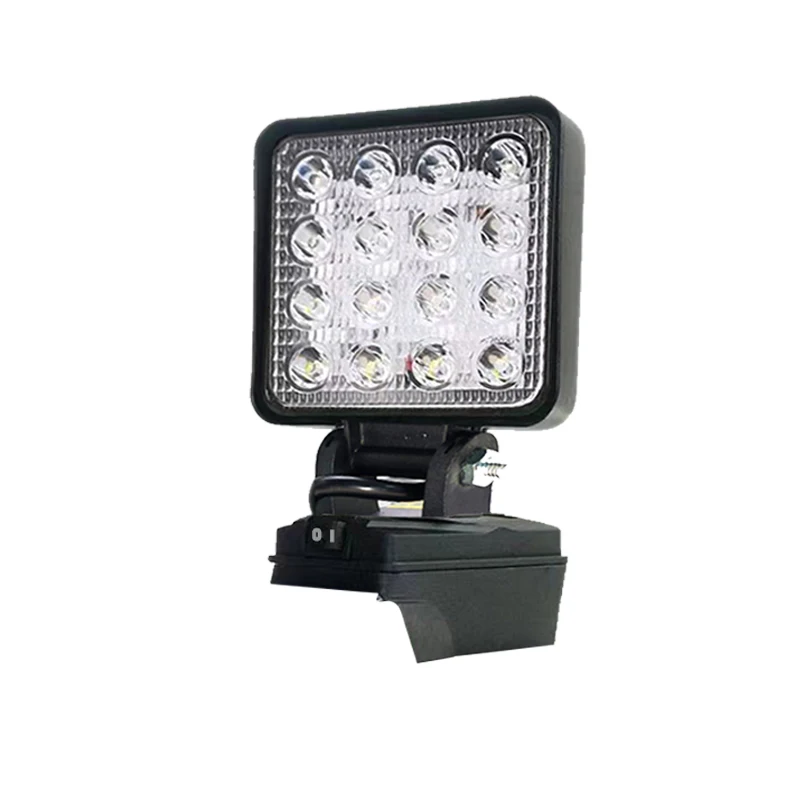 Led ライトフィットミルウォーキーバッテリー M18 4 インチポータブルスポットライトコードレス屋外作業釣りハンドヘルド緊急ツールライトバッテリーなし