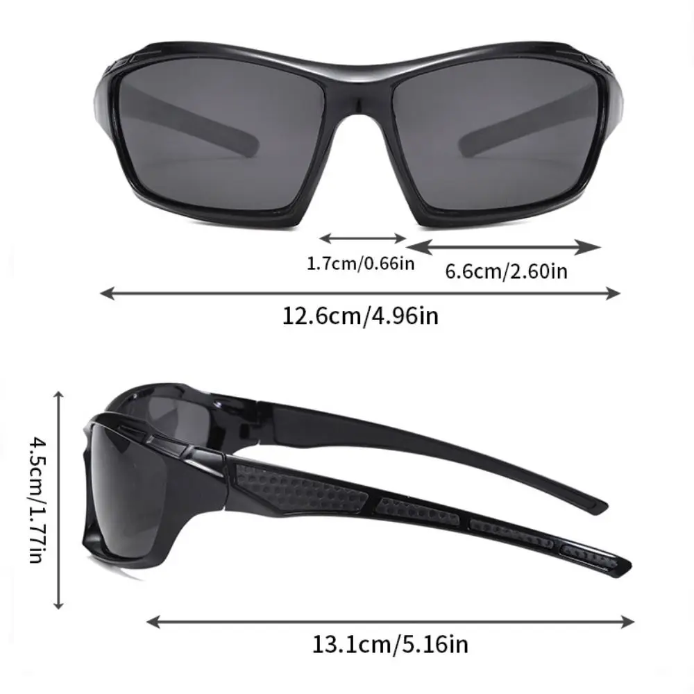 Gafas de sol polarizadas UV400 para ciclismo, gafas de sol para deportes al aire libre, resistentes al viento, resistentes a los rayos UV, para conducir, cómodas y ligeras