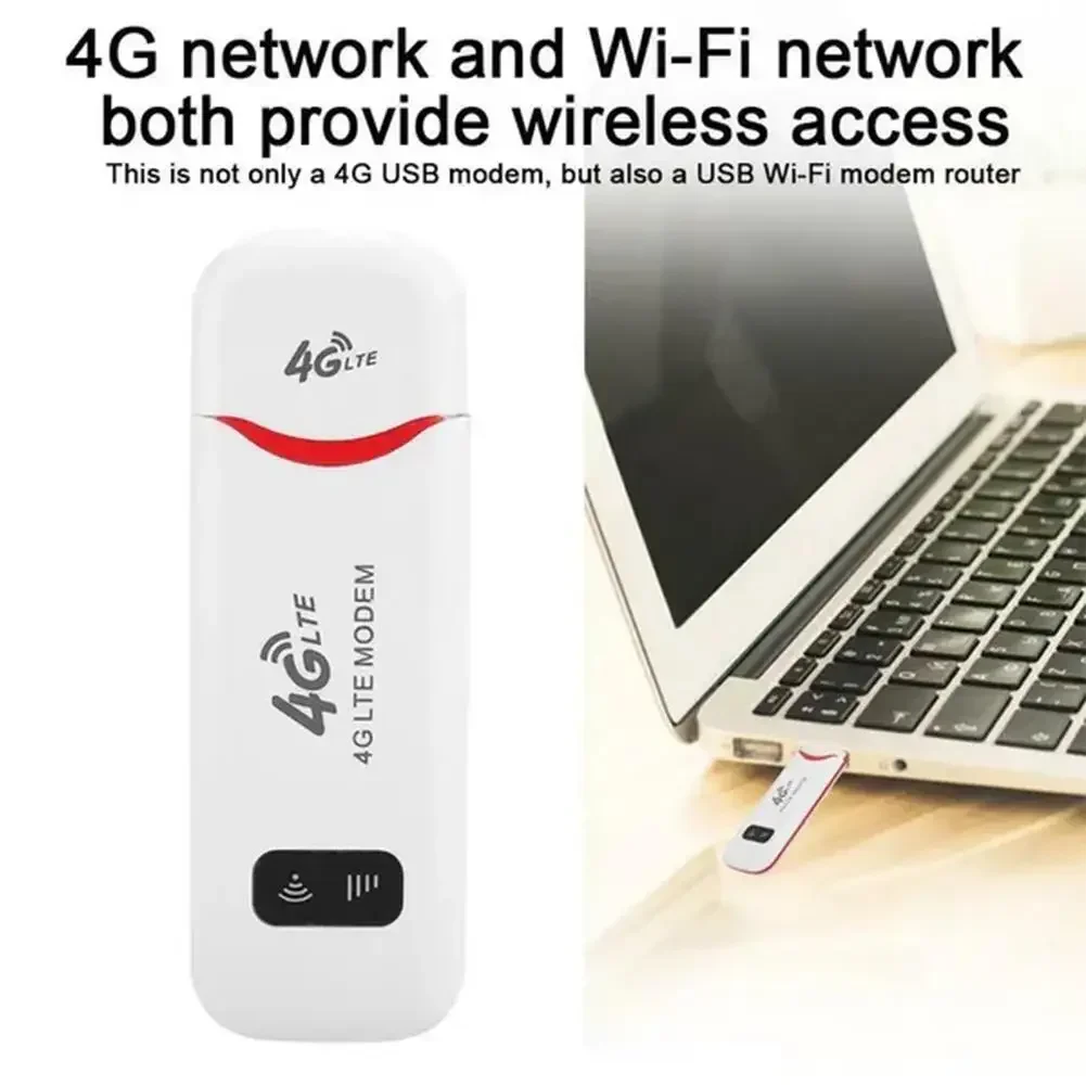 4G LTE Draadloze USB Dongle Mobiele Breedband 150 Mbps Modem Stick 4G Sim-kaart Draadloze Router Thuiskantoor Draadloze WiFi Adapter