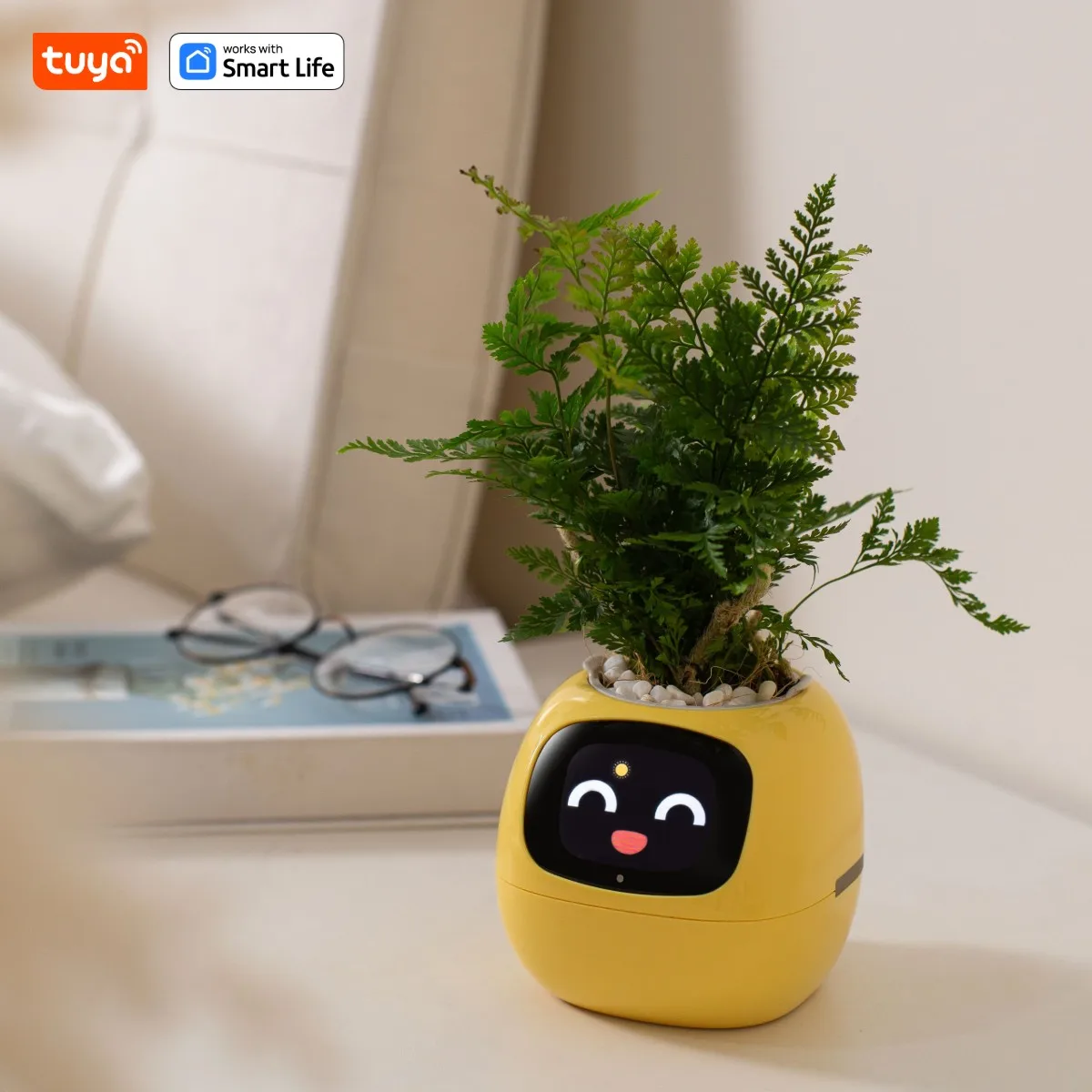 Умный плантатор для Ivy Yellow Tuya с 7 интеллектуальными датчиками и микрочипами