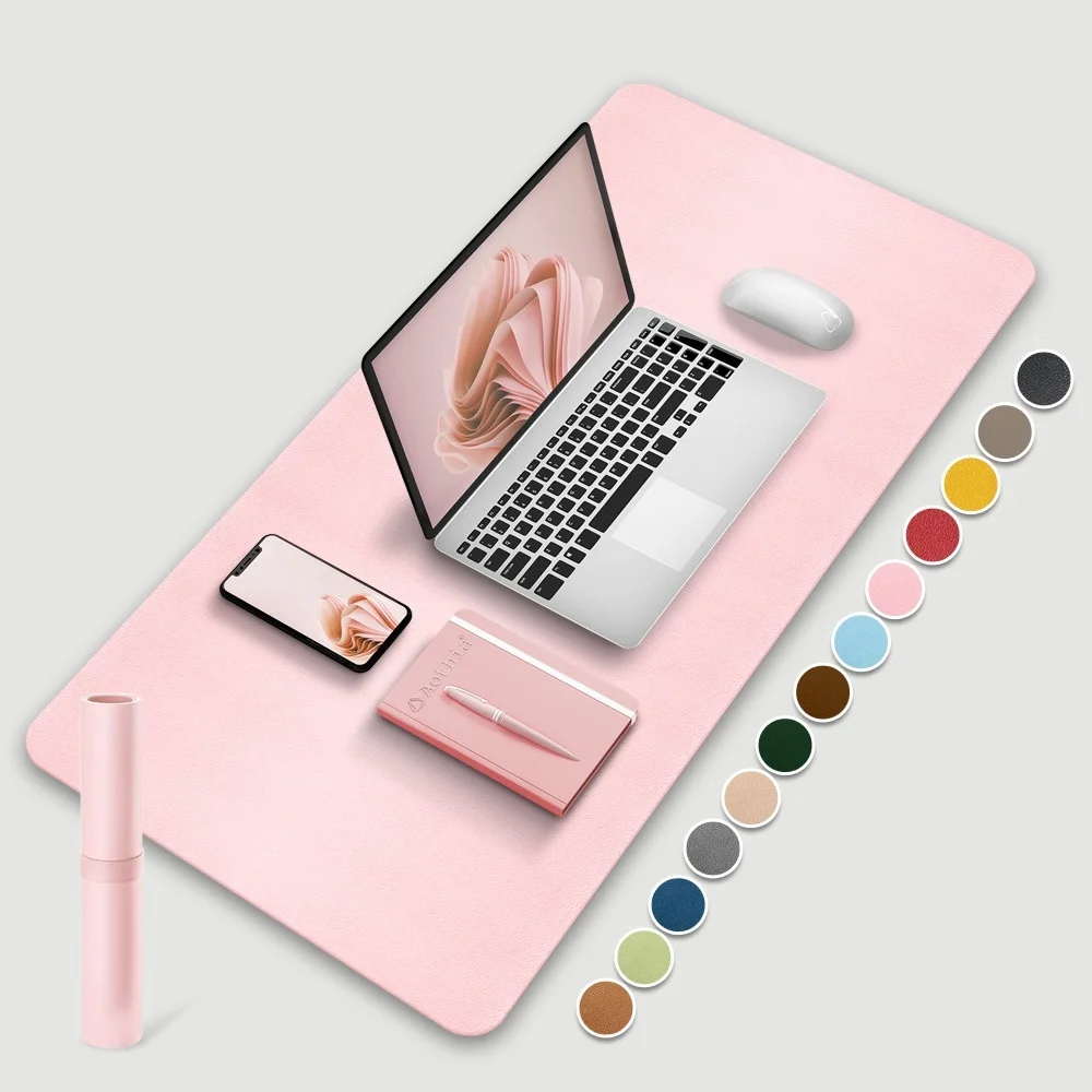 1 pz di Grandi Dimensioni 60*30mm Scrivania Da Ufficio Protezione Zerbino In Pelle DELL'UNITÀ di elaborazione Impermeabile Mouse Pad Desktop Tastiera Scrivania Pad Gaming Mousepad