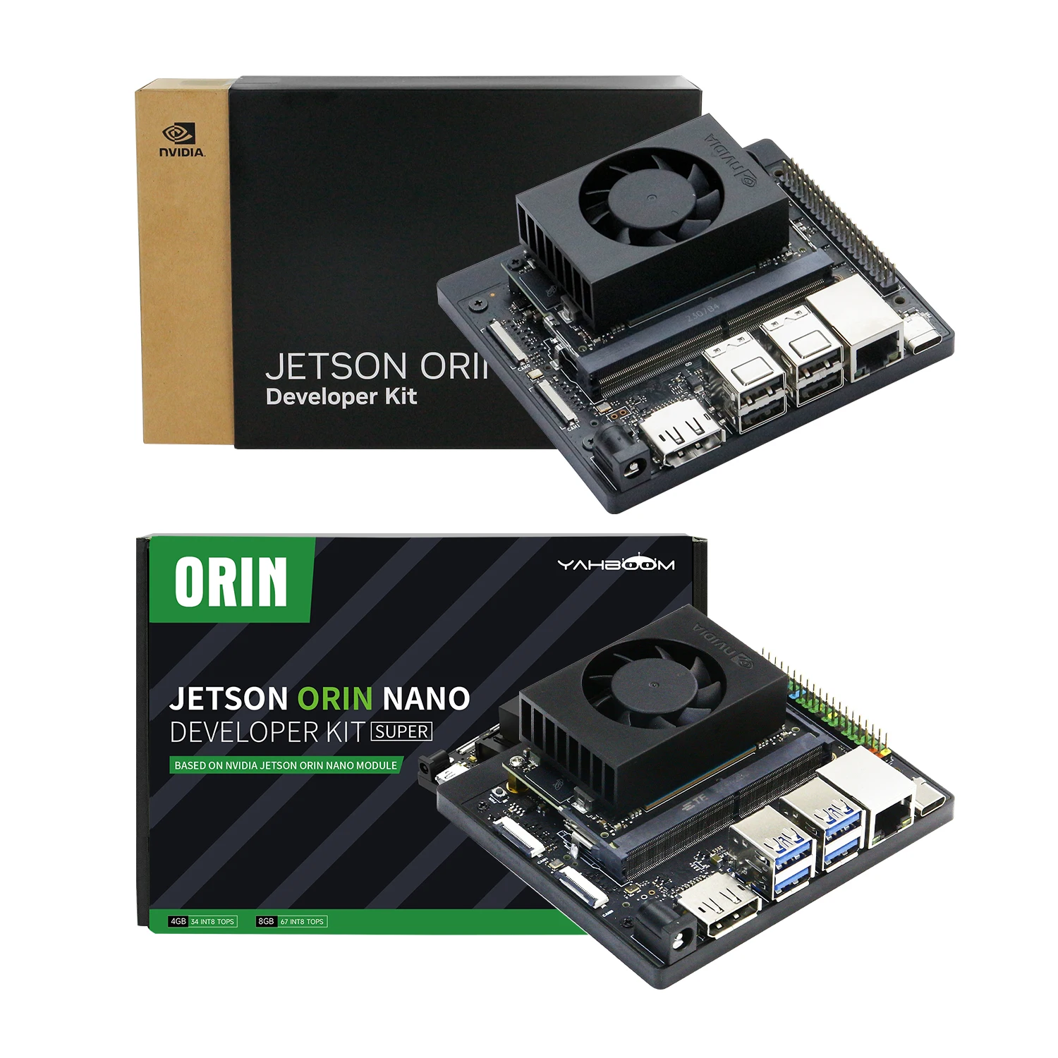 Yahboom Jetson NANO 4GB Nhà Phát Triển Bộ Dựa Trên JETSON NANO 16G EMMC Mô Đun CE ROHS Cho ProgrammingRobot Nhúng học Sâu