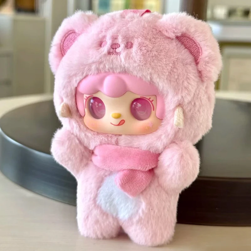 Yooki 4. Generation Blind Box Take A Bit Small Bear Series Plüschtiere Exquisite Puppe Schlüsselanhänger Rucksack Anhänger Mystery Box Geschenk