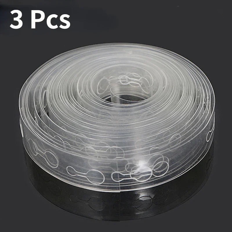 3Pcs Balloon Chain Double Hole Chain For Wedding Party Birthday Graduation Background Decoration Balloon Chain Arch Accessories