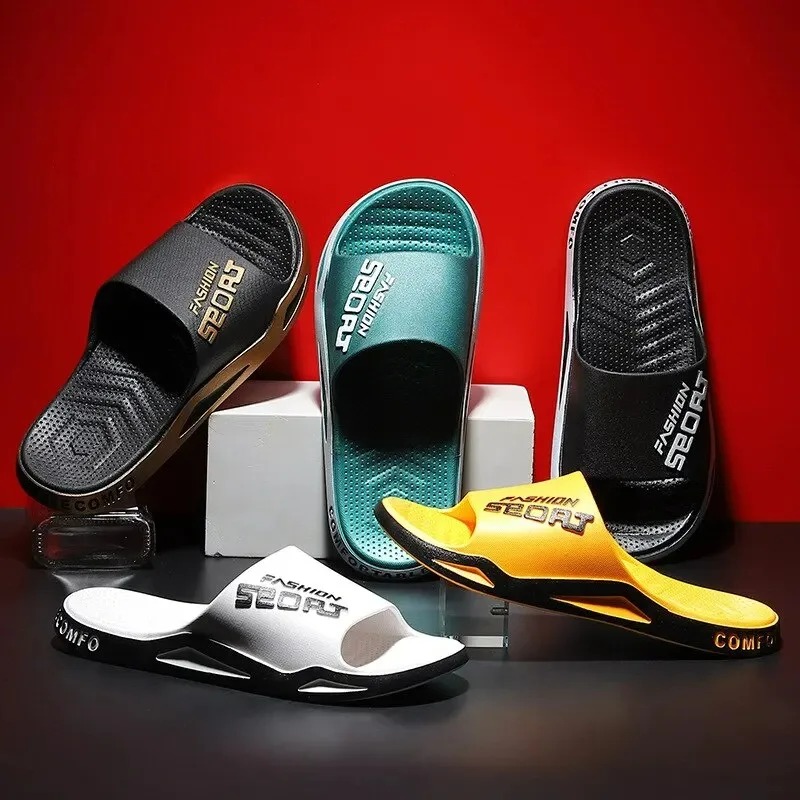 Sandali e pantofole da bagno per la casa per coppie antiscivolo per sport all'aria aperta da uomo Infradito da donna Scarpe da interno per esterni unisex