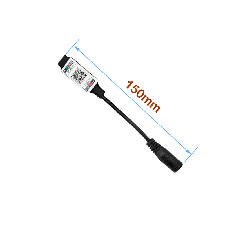 DC 5V 12V 24V Mini RGB Bluetooth Dimmer LED Controller Music Bluetooth Smart APP Controller Control For RGB LED Strip Light