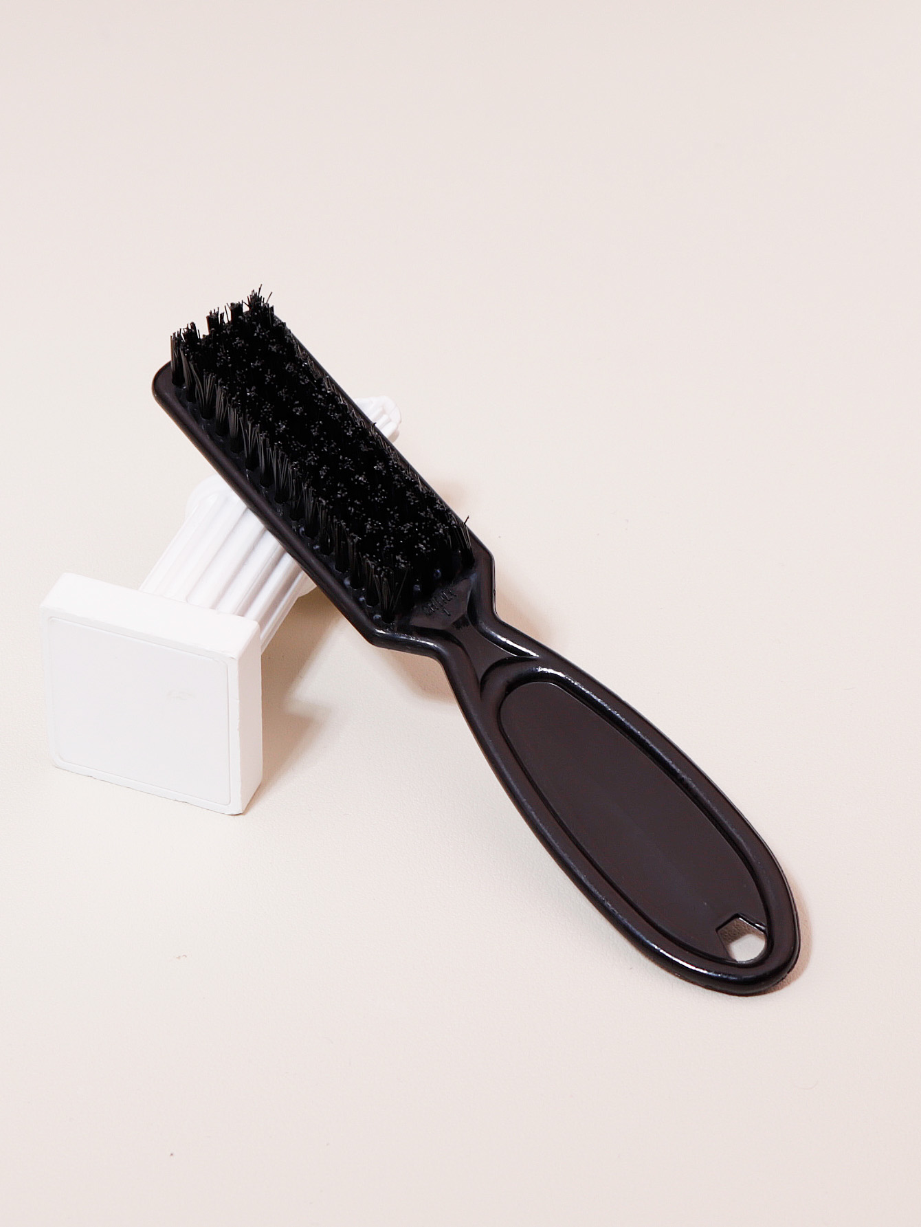 Cepillo de limpieza de cuello, cepillo de pelo de nailon, cepillo de corte de pelo, herramienta de corte de pelo, cepillo de limpieza, adecuado para peluqueros para usar