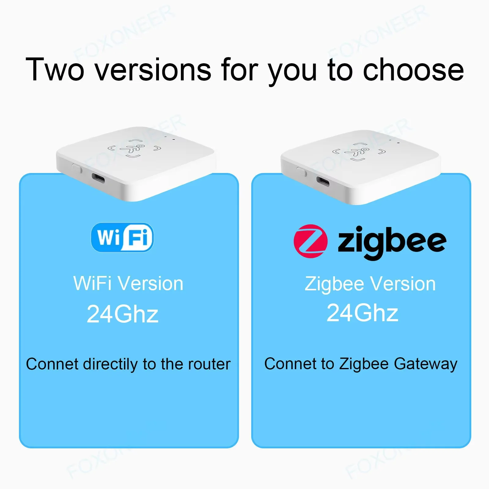 Detector de presencia humana Tuya WiFi/Zigbee, detección de luminancia/distancia, Sensor PIR inteligente de cuerpo humano 24G compatible con asistente doméstico