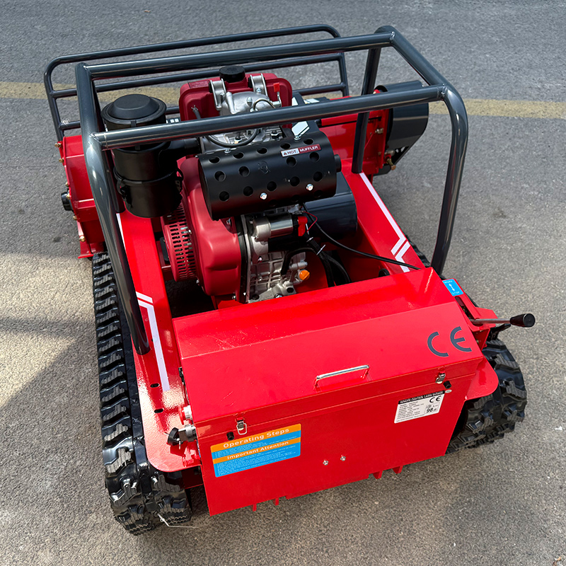 Aangepaste Chinese fabriek Hot Automated Auto Grass Cutter Zelfrijdende afstandsbediening grasmaaier op de golfbaan