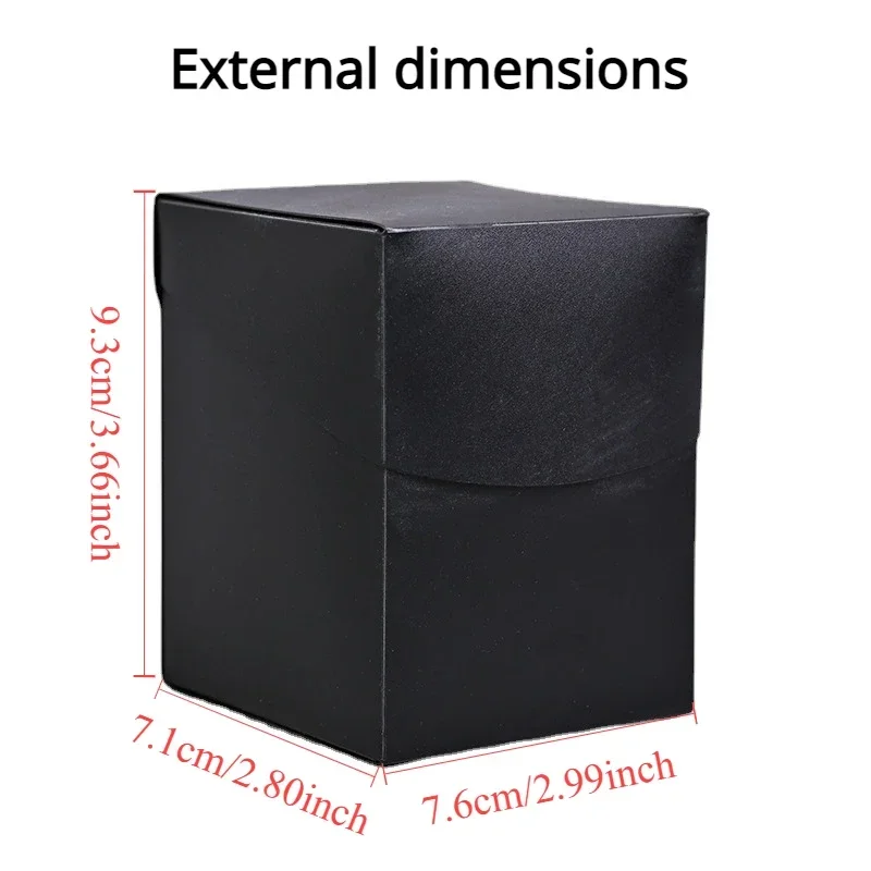 Protect & Store Wertvolle Kartendeckbox für 100+ Pokemon/Magic/YuGiOh Sammelkartenaufbewahrung, Karten-Organizer