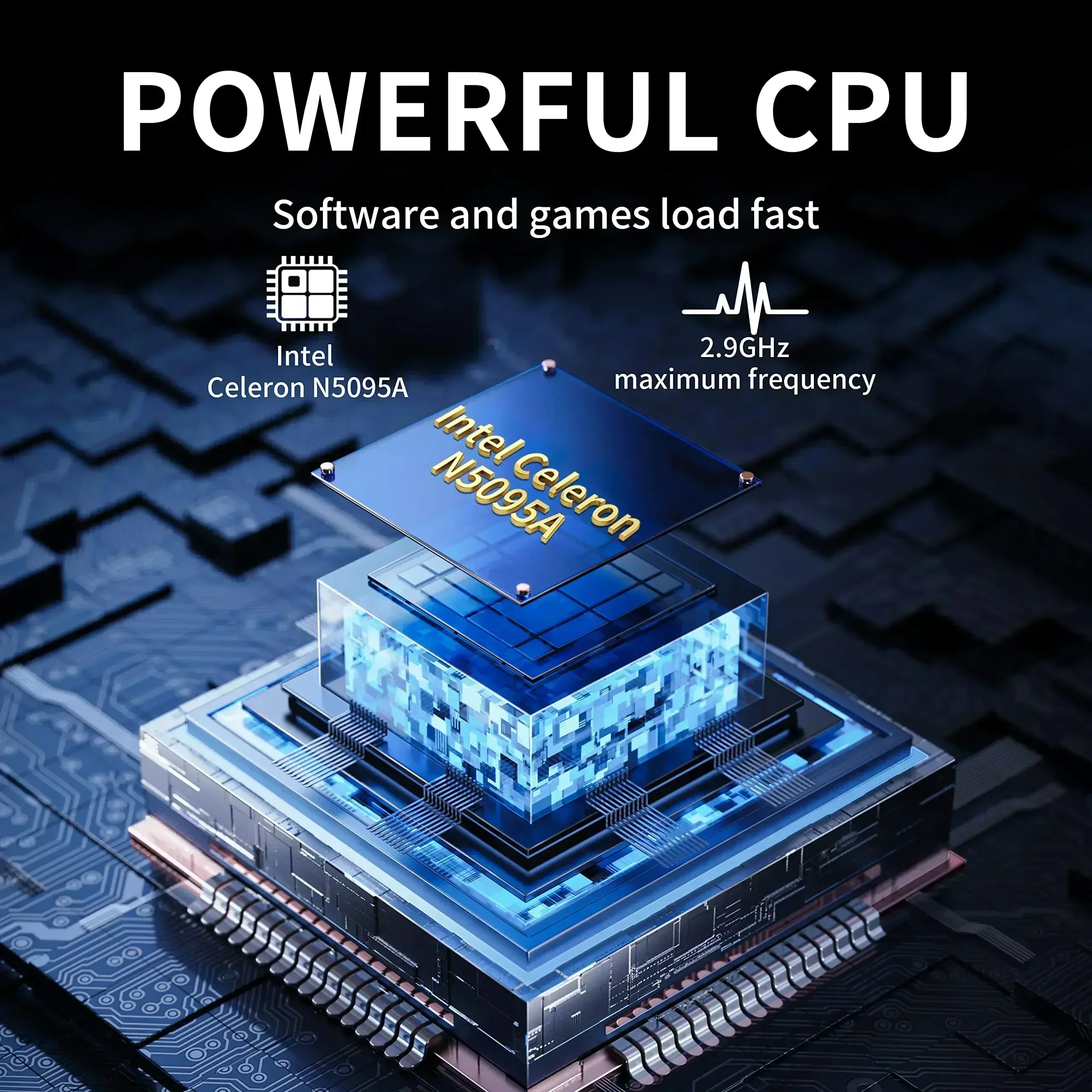 Crelander-Intel Celeron N5095プロセッサを搭載した16インチIPSディスプレイを搭載したビジネスラップトップ,12GB RAM,クアッドコア,Bluetooth 5.0